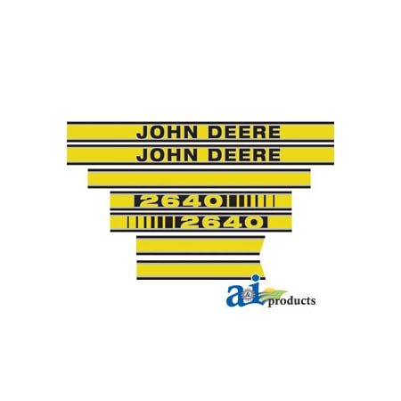A & I Products Hood Decal 2.5" x3" x3" A-JD2640
